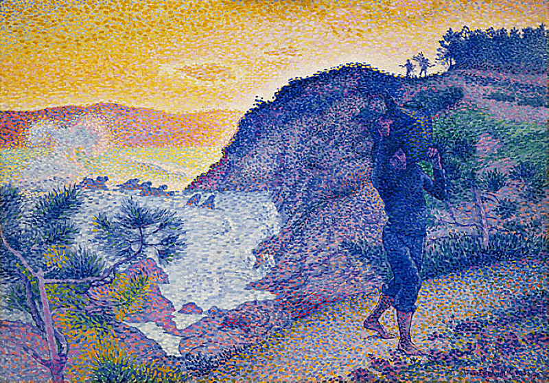 The Return of the Fisherman (1896) Henri-Edmond Cross tablo - Dekolata