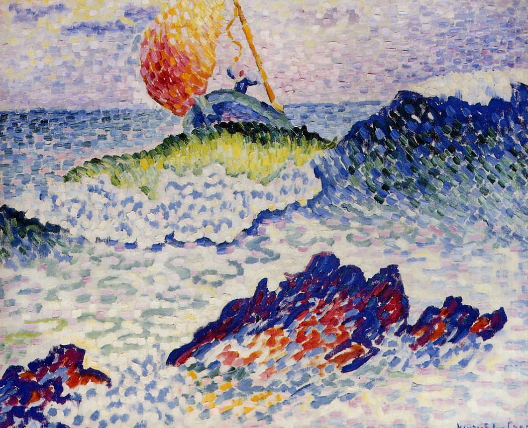 The Shipwreck (1906) Henri-Edmond Cross tablo - Dekolata