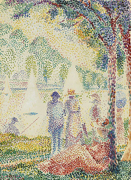 In the Park Hippolyte Petitjean tablo - Dekolata
