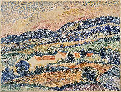 Landscape Hippolyte Petitjean tablo - Dekolata