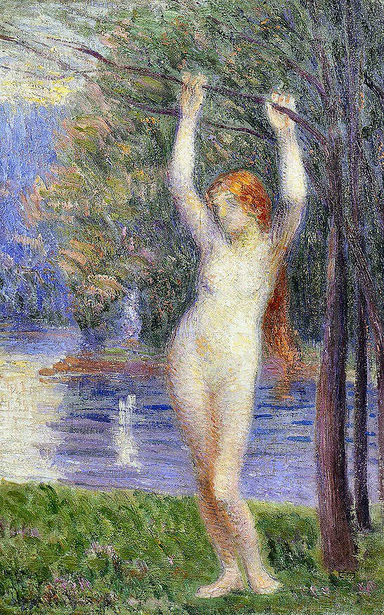 Nude Woman (1905) – Hippolyte Petitjean Tablo