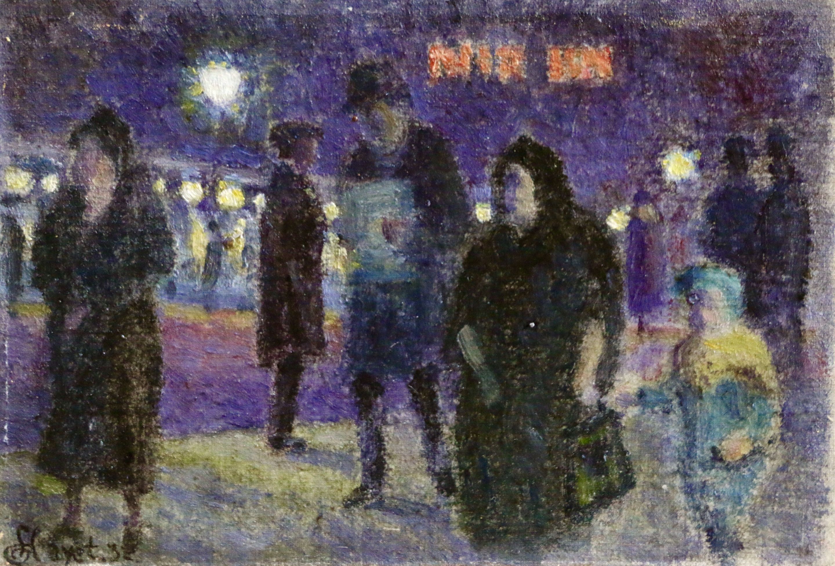 Evening in Paris – Louis Hayet Tablo