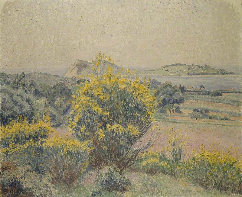Broom, Le Brusq (1925) – Lucien Pissarro Tablo