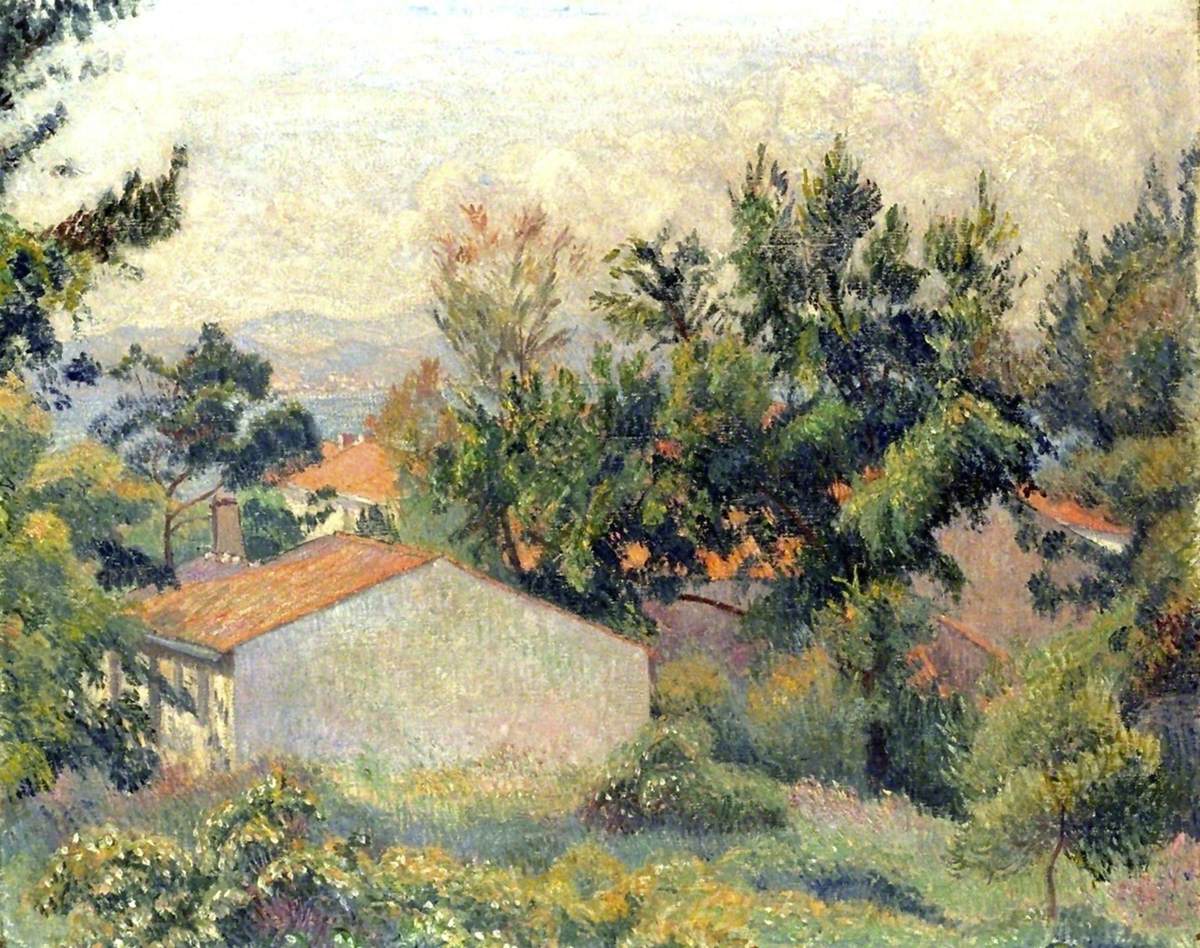 Le Brusq (1923) – Lucien Pissarro Tablo
