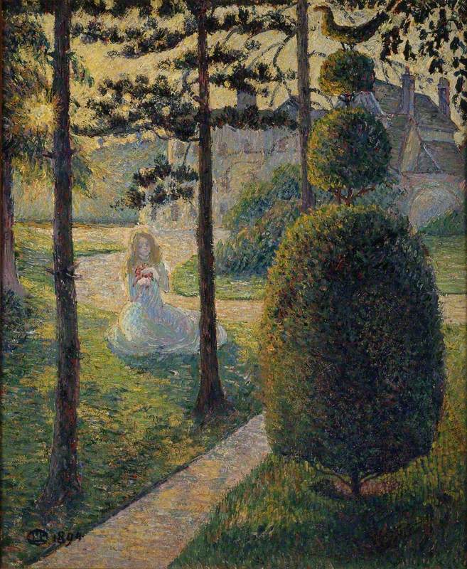 The Fairy (1894) – Lucien Pissarro Tablo