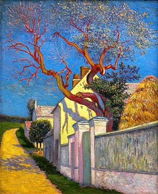 A Road (1900) Léo Gausson tablo - Dekolata