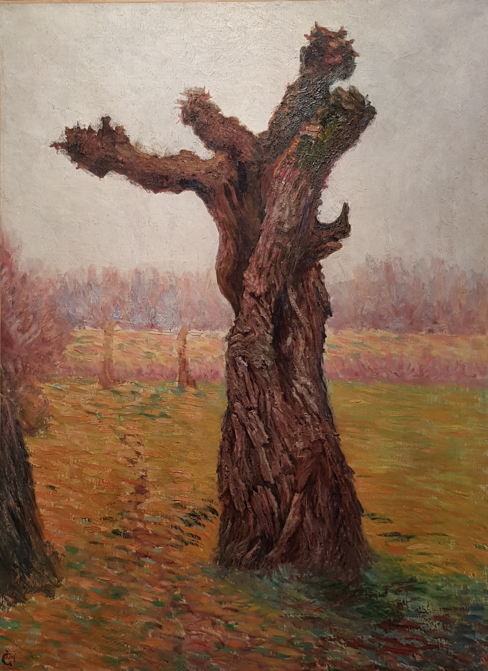 L'arbre mort (1897) Léo Gausson tablo - Dekolata
