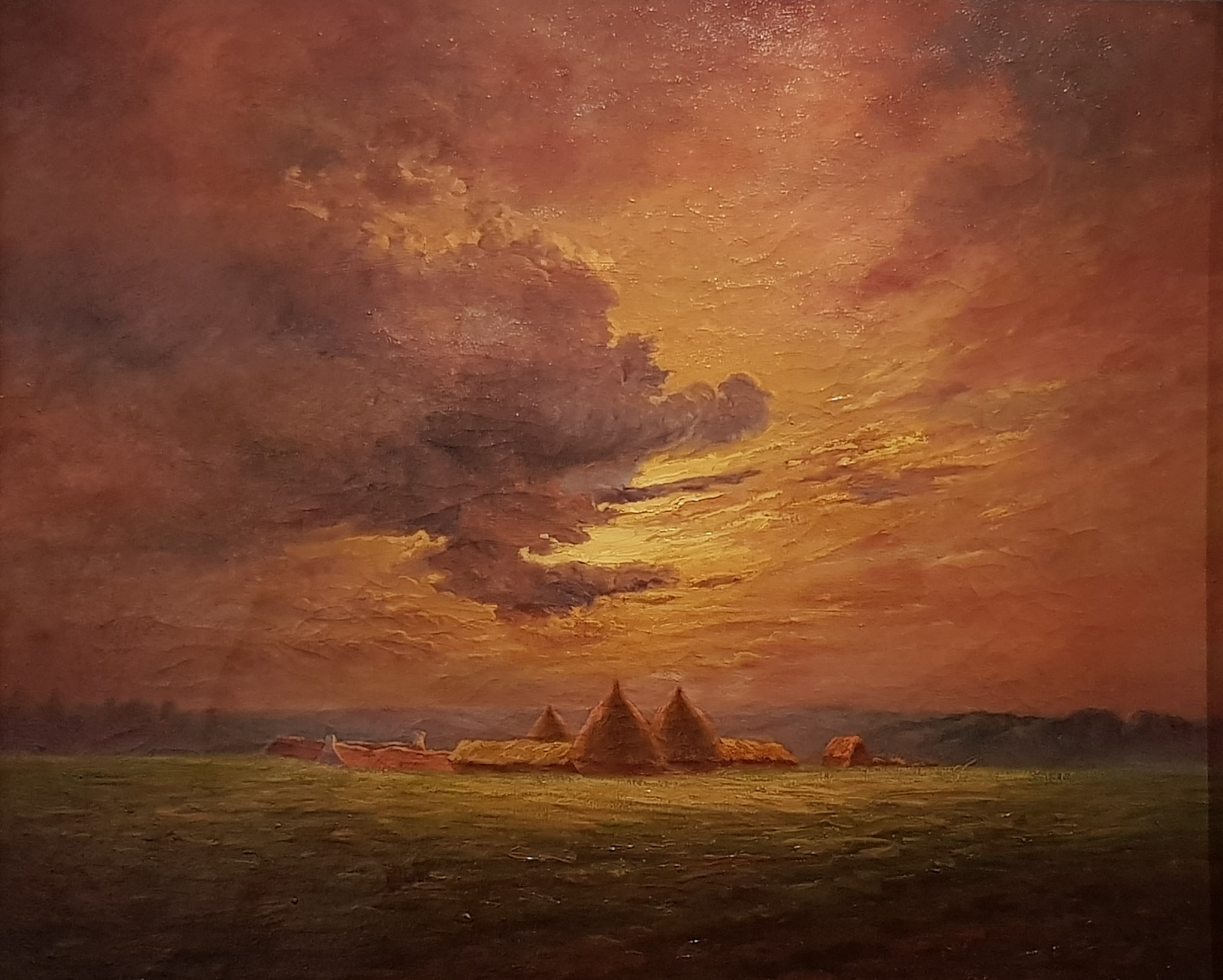 L'orage (1899) Léo Gausson tablo - Dekolata