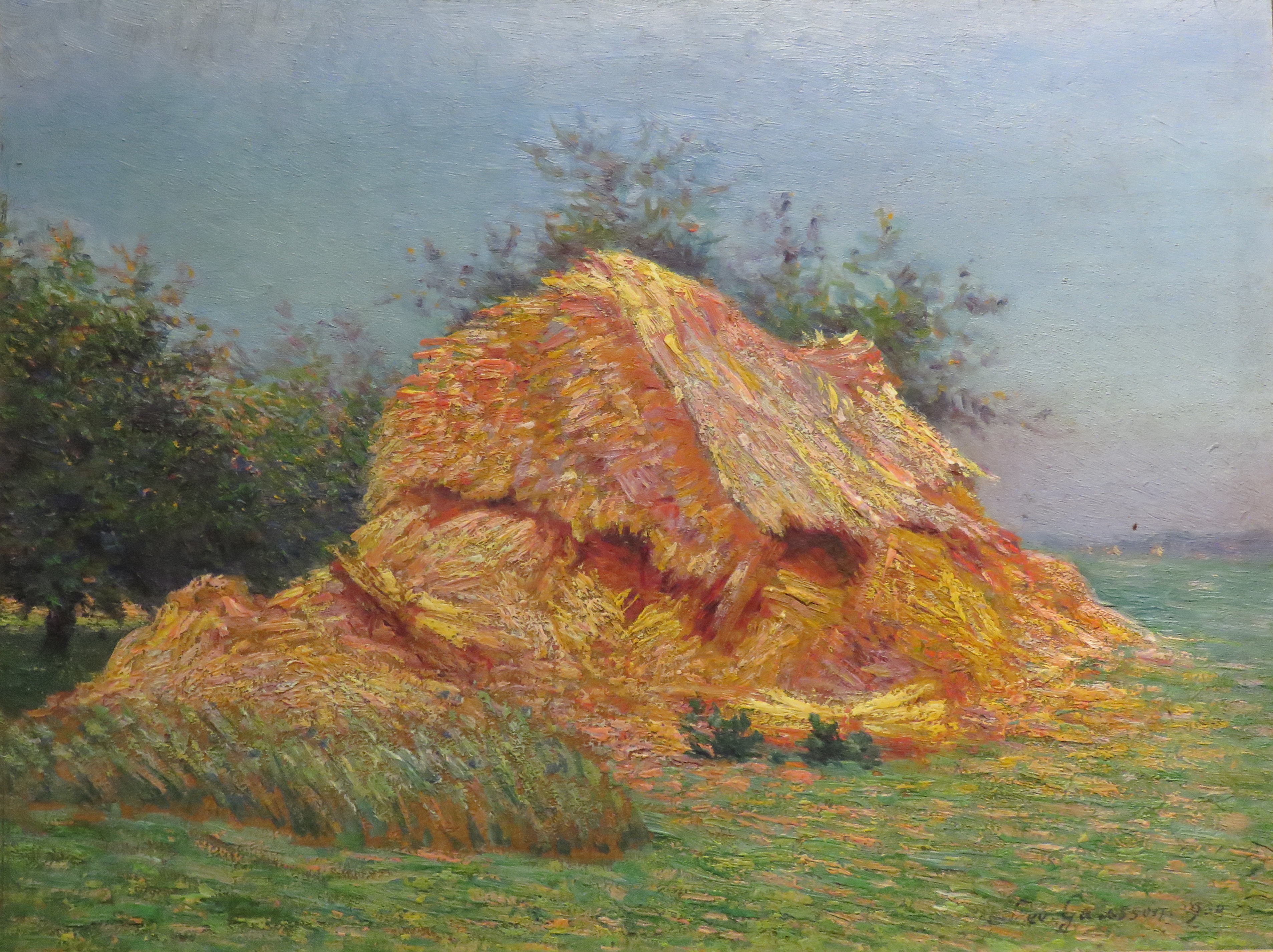 La Meule effondrée (1900) – Léo Gausson Tablo