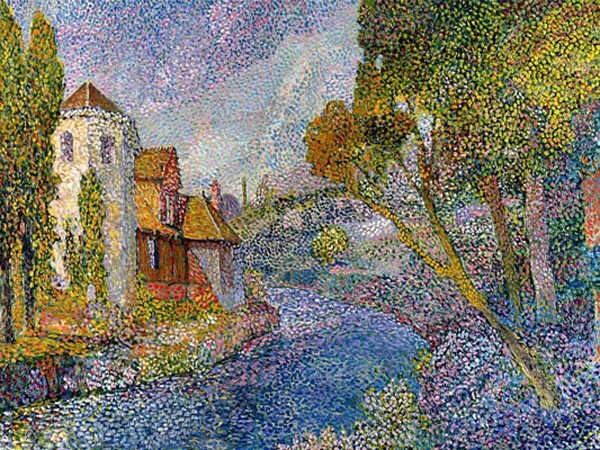 Landscape (1900) – Léo Gausson Tablo