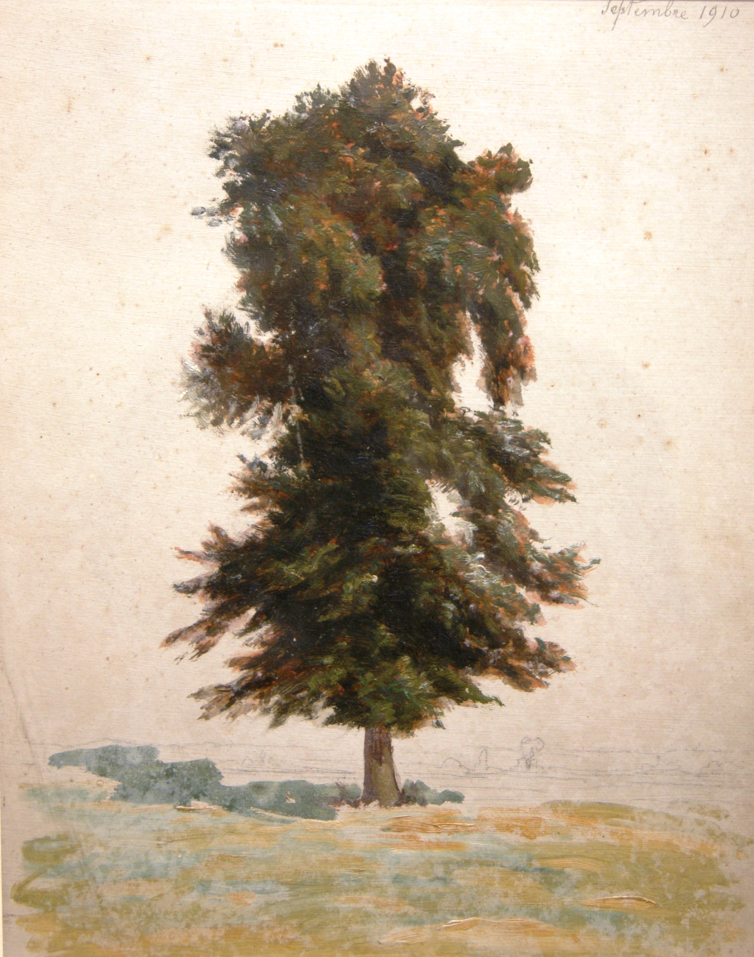 Le grand arbre (1900) Léo Gausson tablo - Dekolata
