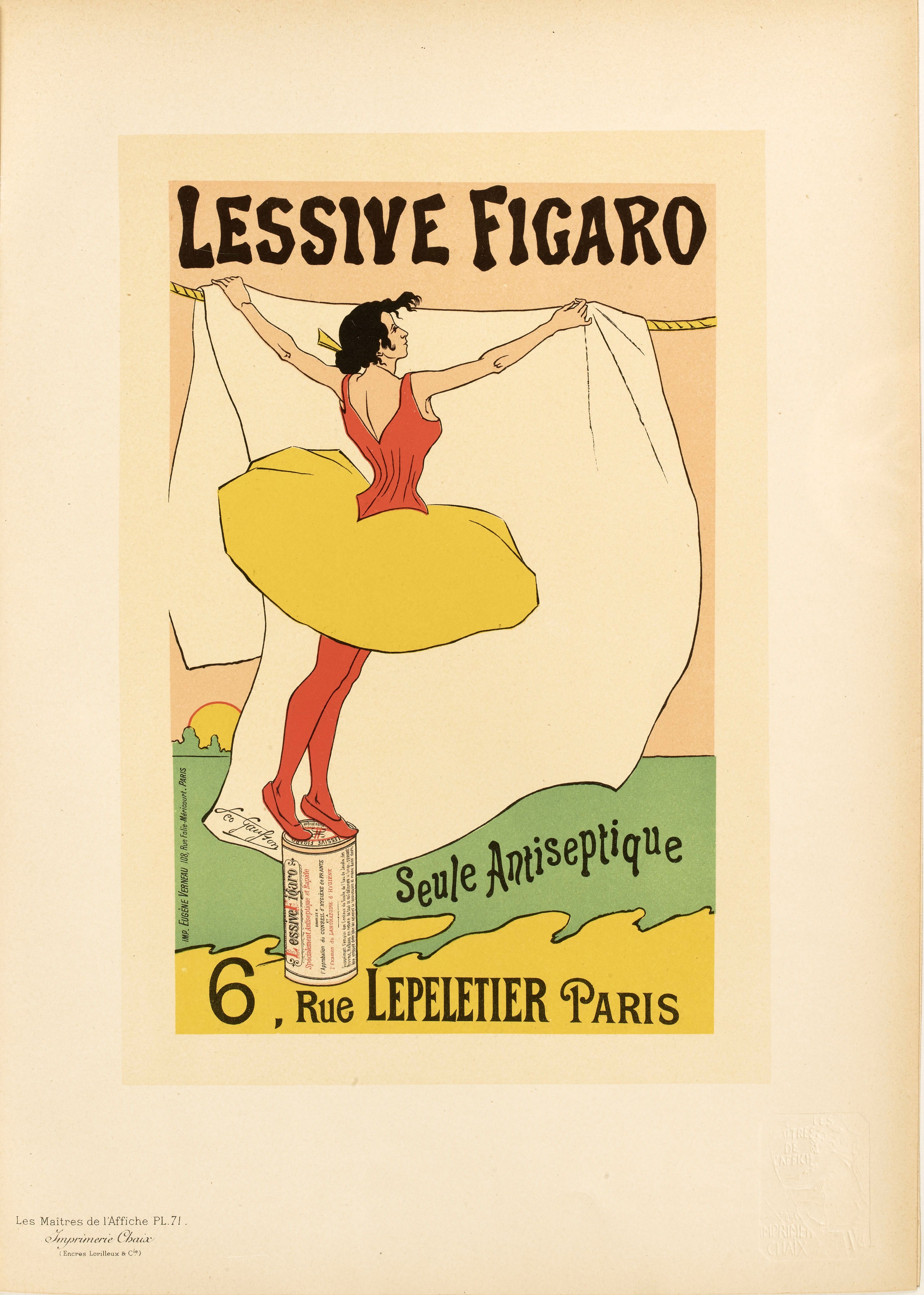 Maîtres de l'affiche Léo Gausson tablo - Dekolata