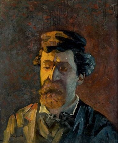 Self portrait (1883) Léo Gausson tablo - Dekolata