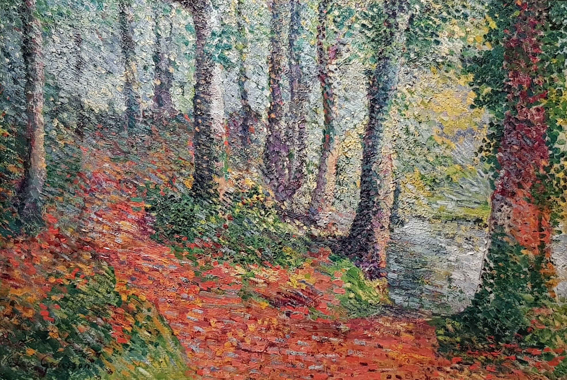 Sous Bois Léo Gausson tablo - Dekolata