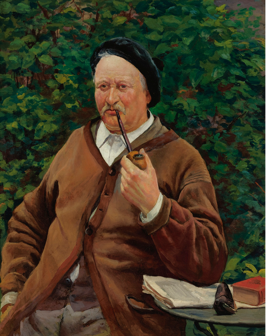 Artist's Father (1881) Maximilien Luce tablo - Dekolata