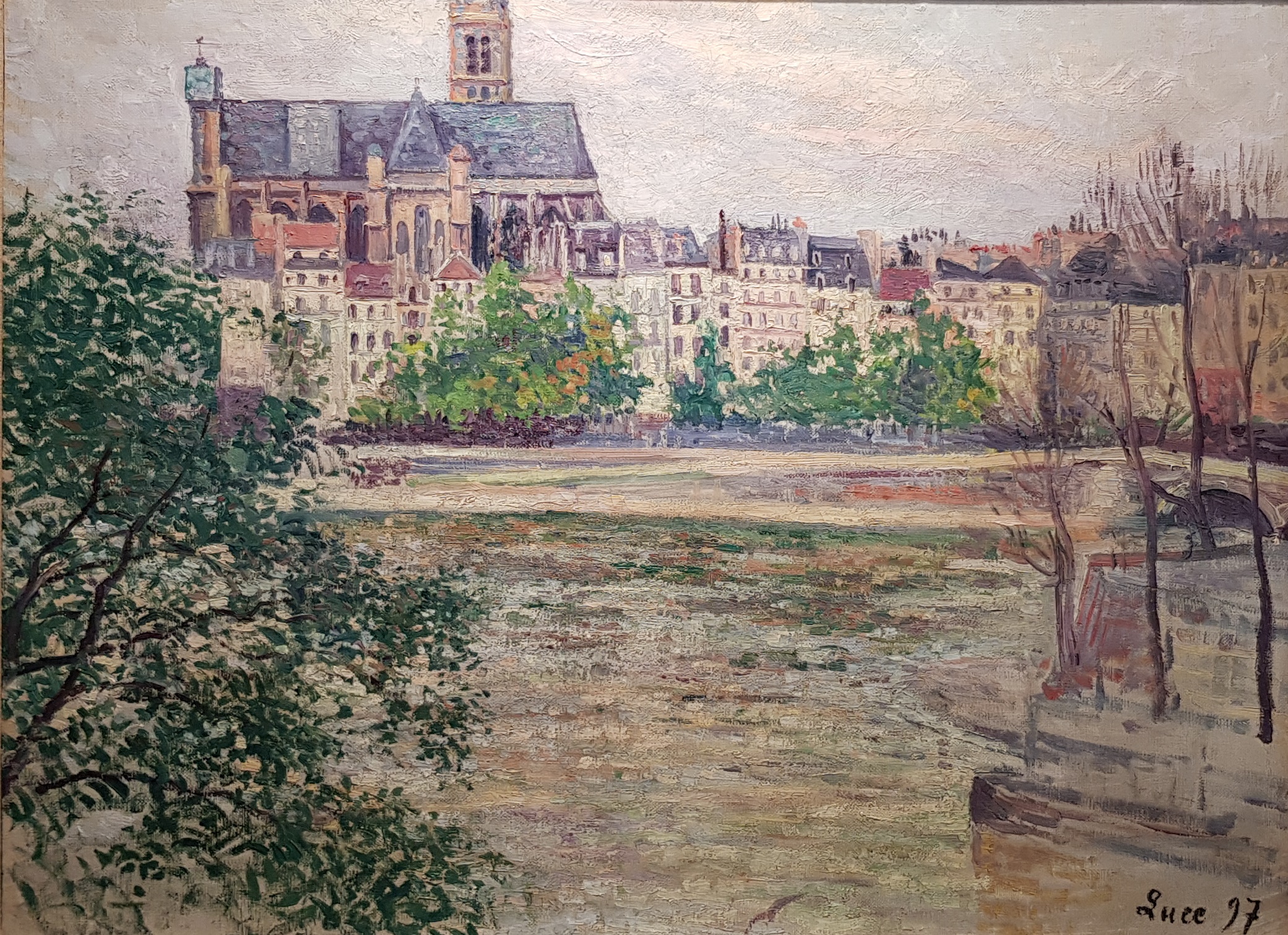 Eglise Saint Gervais – Maximilien Luce Tablo