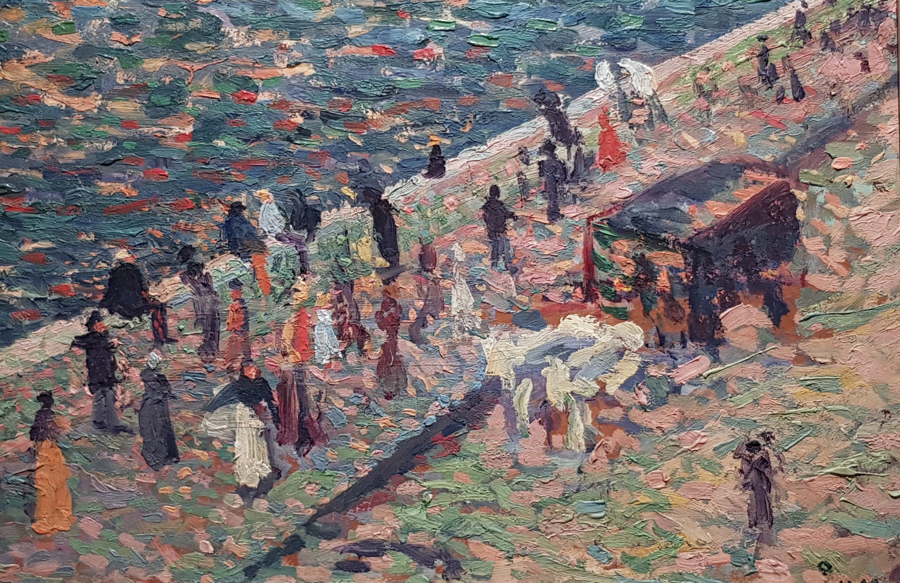 Huile Sur Carton Collection Particulière – Maximilien Luce Tablo