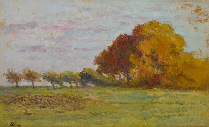 La Plaine Aux Environs De Rolleboise Maximilien Luce tablo - Dekolata