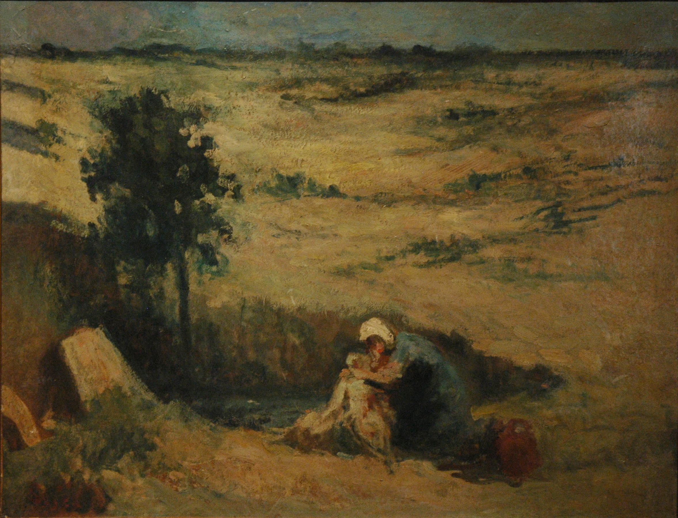 Lavandière Maximilien Luce tablo - Dekolata