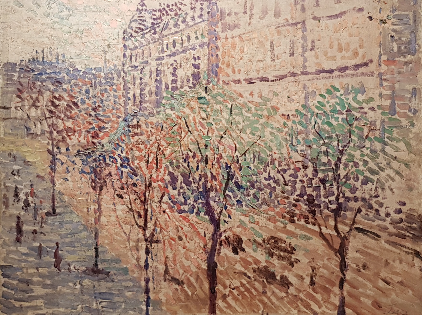 Le boulevard Maximilien Luce tablo - Dekolata