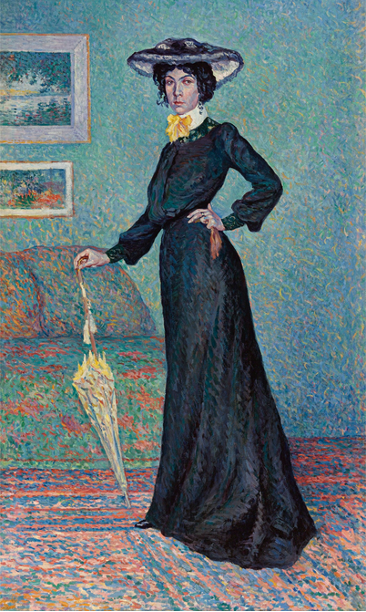 Lucie Cousturier (1903) Maximilien Luce tablo - Dekolata