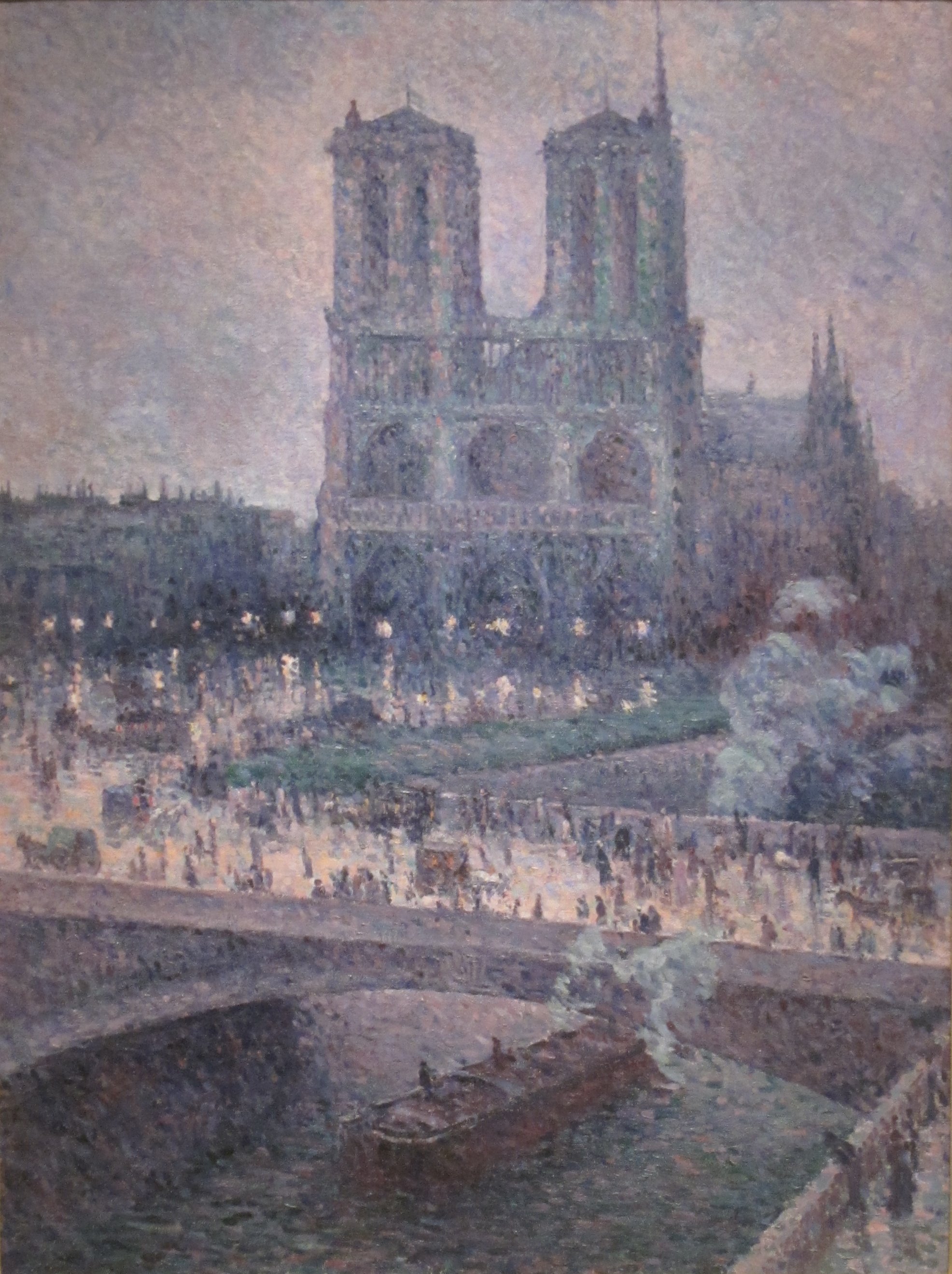 Notre Dame (1900) Maximilien Luce tablo - Dekolata