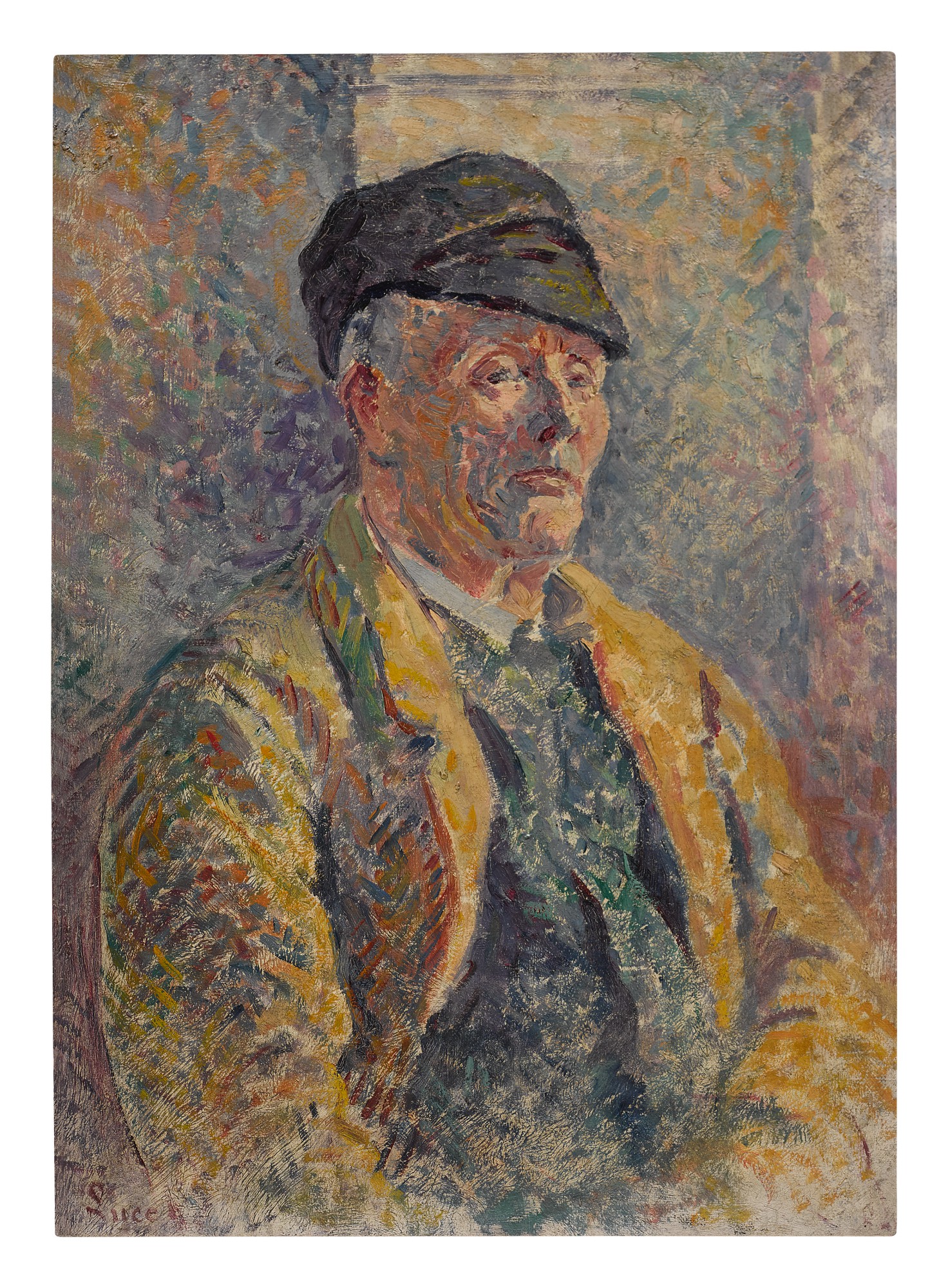 Portrait D'un Paysan Maximilien Luce tablo - Dekolata