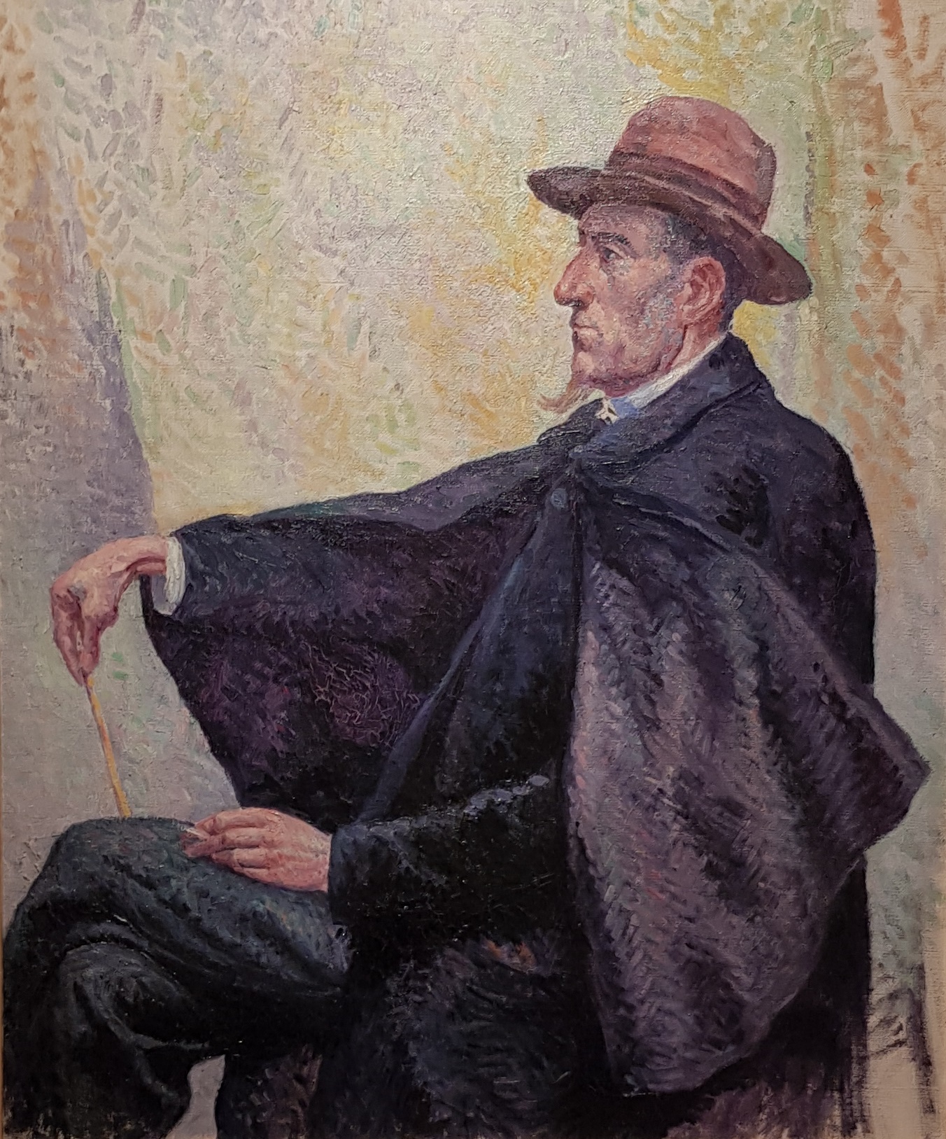 Portrait of Félix Fénéon (1901) Maximilien Luce tablo - Dekolata