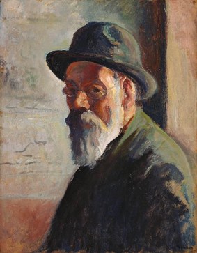 Portrait of the Artist (1930) Maximilien Luce tablo - Dekolata