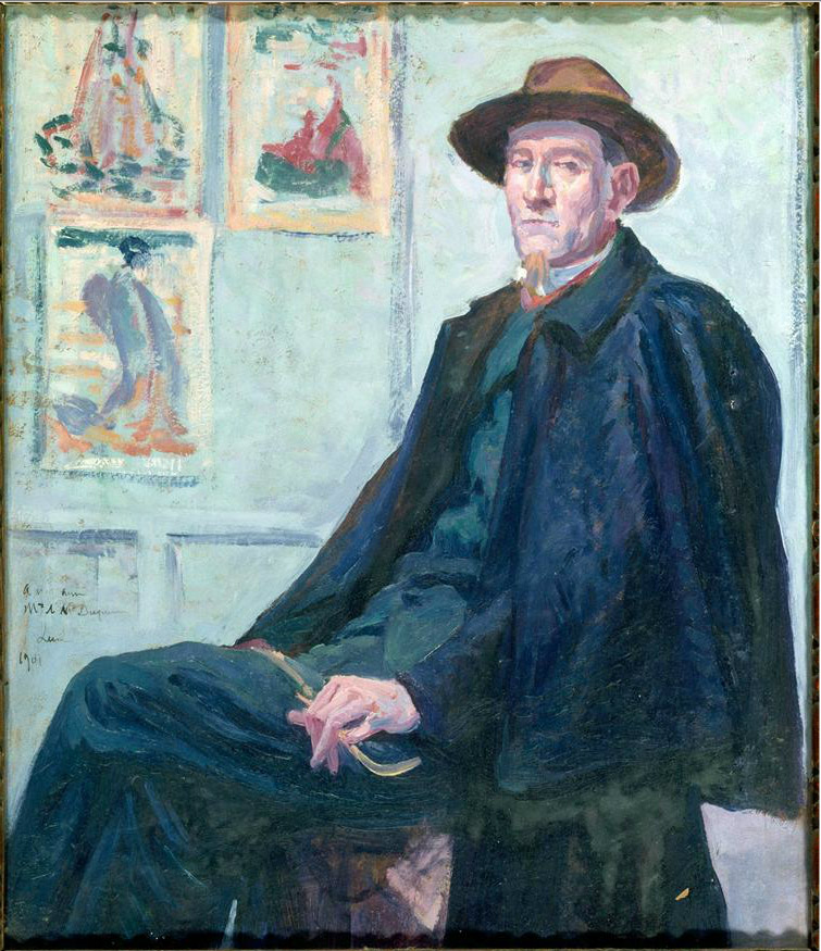 Study for the Portrait of Félix Fénéon (1903) Maximilien Luce tablo - Dekolata