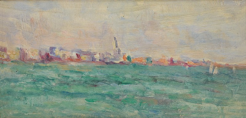 Vue De Paramé (1935) Maximilien Luce tablo - Dekolata