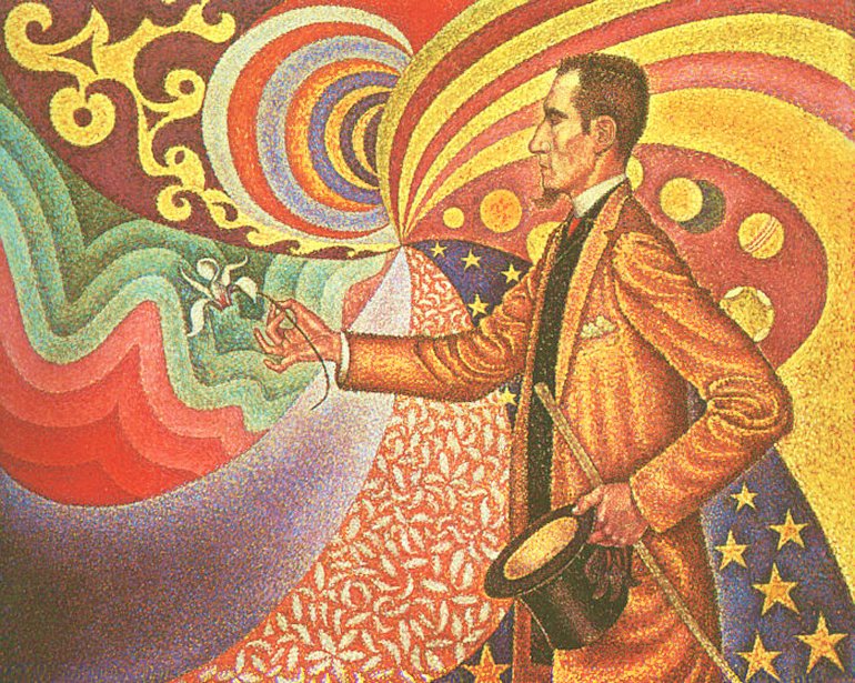 Portrait of Felix Feneon (1890) Paul Signac tablo - Dekolata