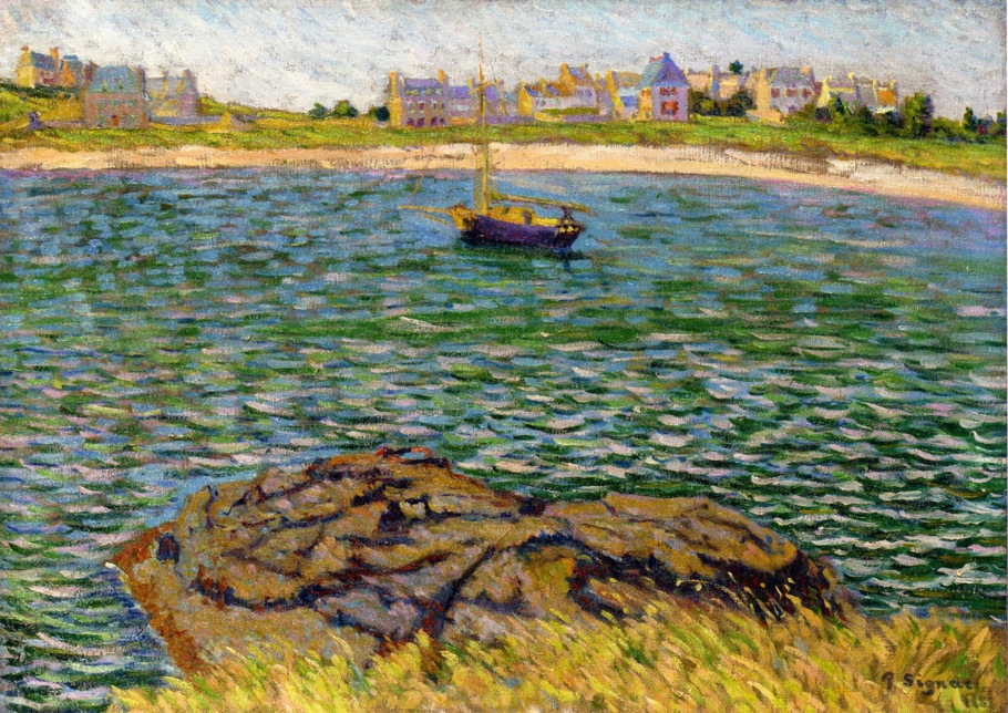 Saint Brac, Le Bechet (1885) – Paul Signac Tablo