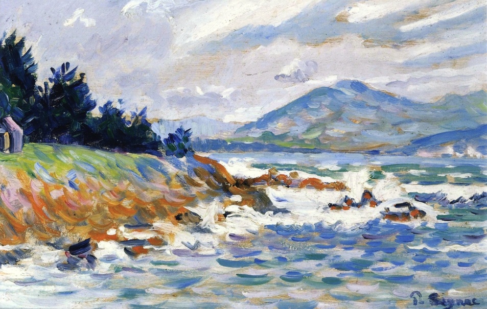 Saint Tropez, gale from east (1895) Paul Signac tablo - Dekolata