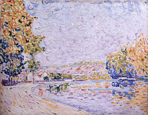 Samois, Study Nr. 8 (1899) – Paul Signac Tablo