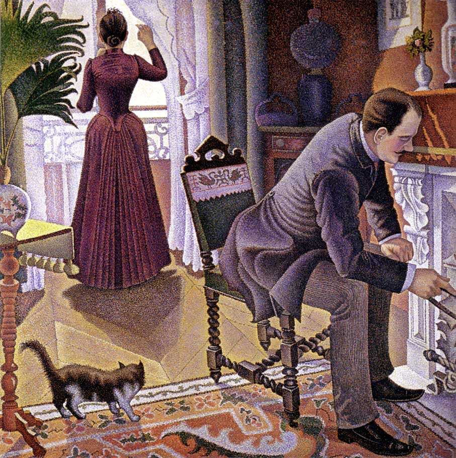 Sunday (1888) Paul Signac tablo - Dekolata