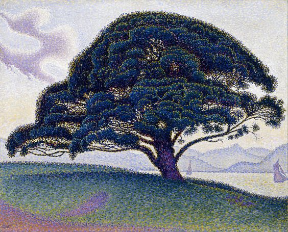 The Bonaventure Pine (1893) Paul Signac tablo - Dekolata