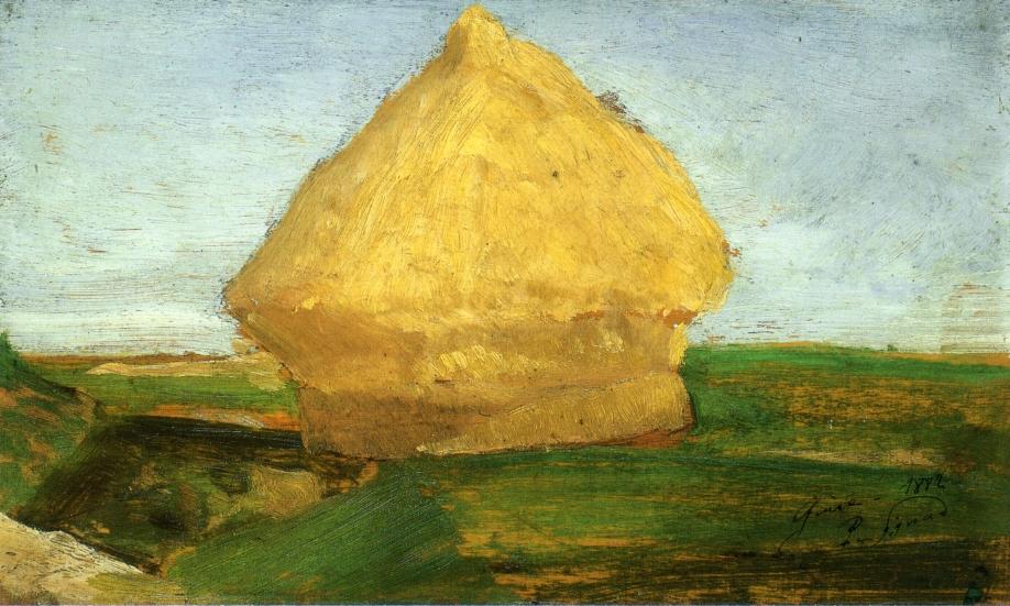 The Haystack (1882) Paul Signac tablo - Dekolata