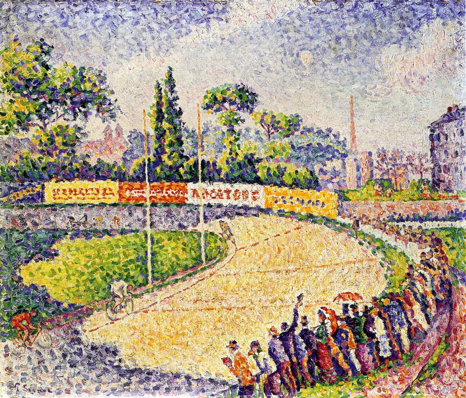 The Velodrome (1899) Paul Signac tablo - Dekolata