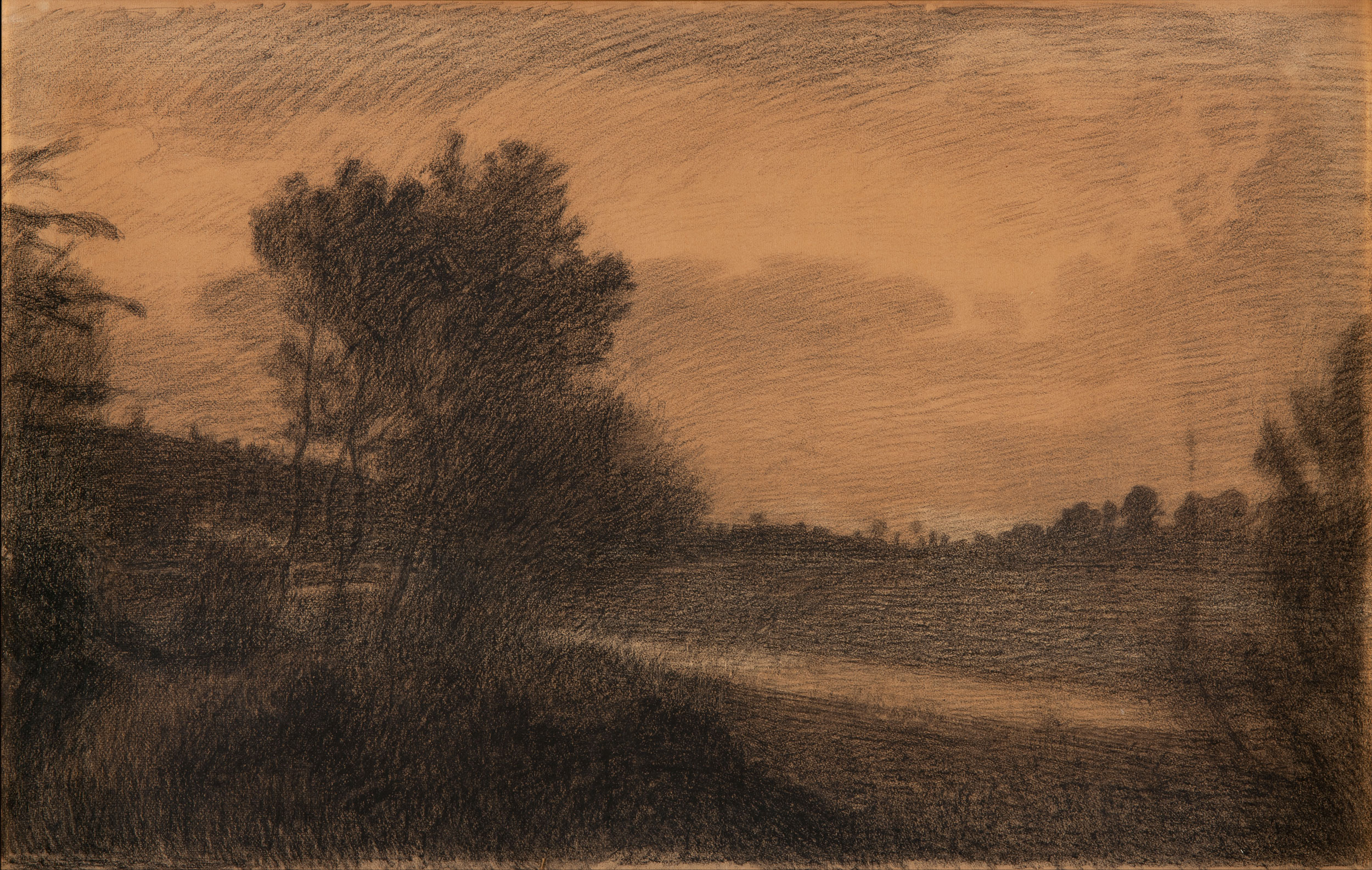 Landscape (1905) Giuseppe Pellizza da Volpedo tablo - Dekolata