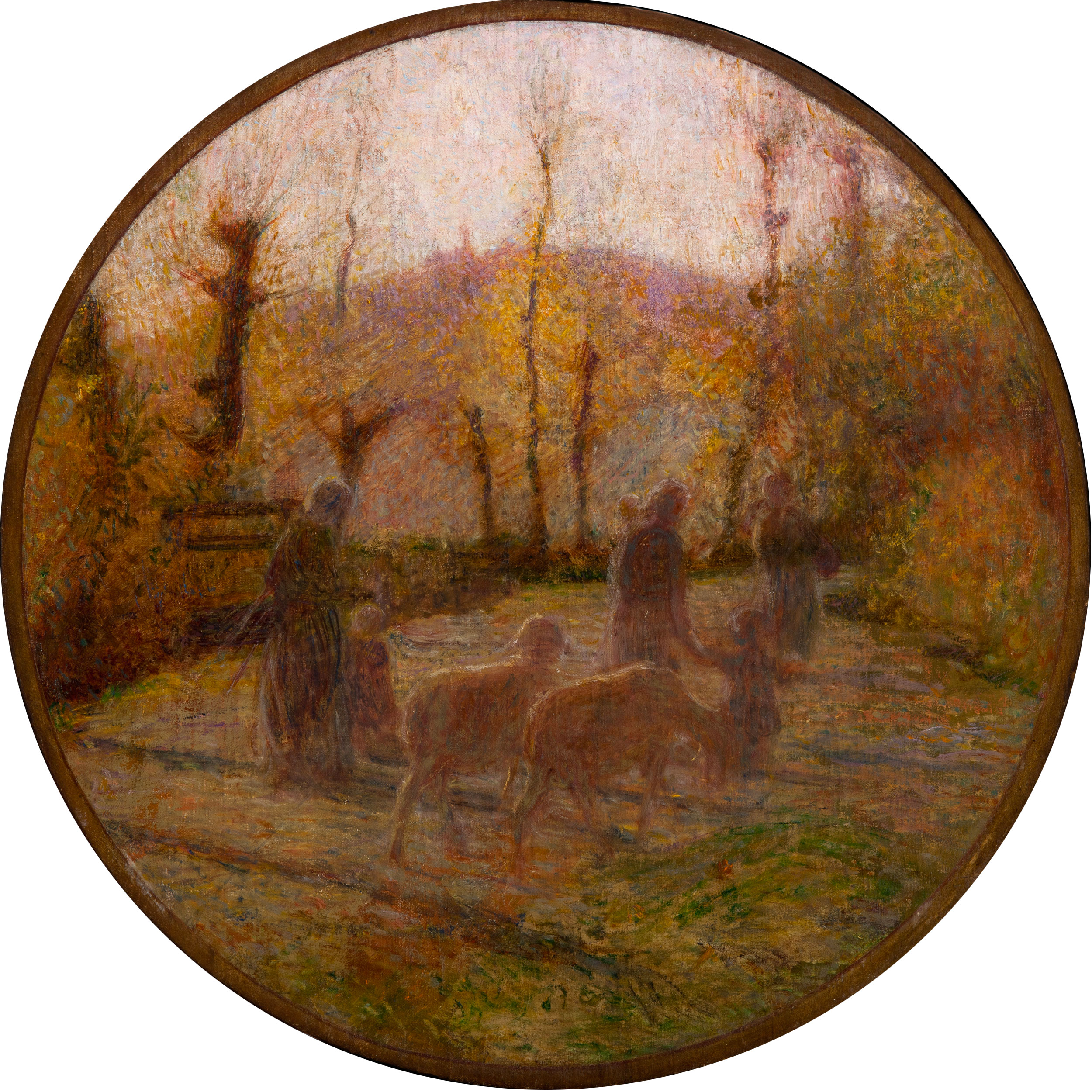 Landscape near Volpedo (1897) Giuseppe Pellizza da Volpedo tablo - Dekolata