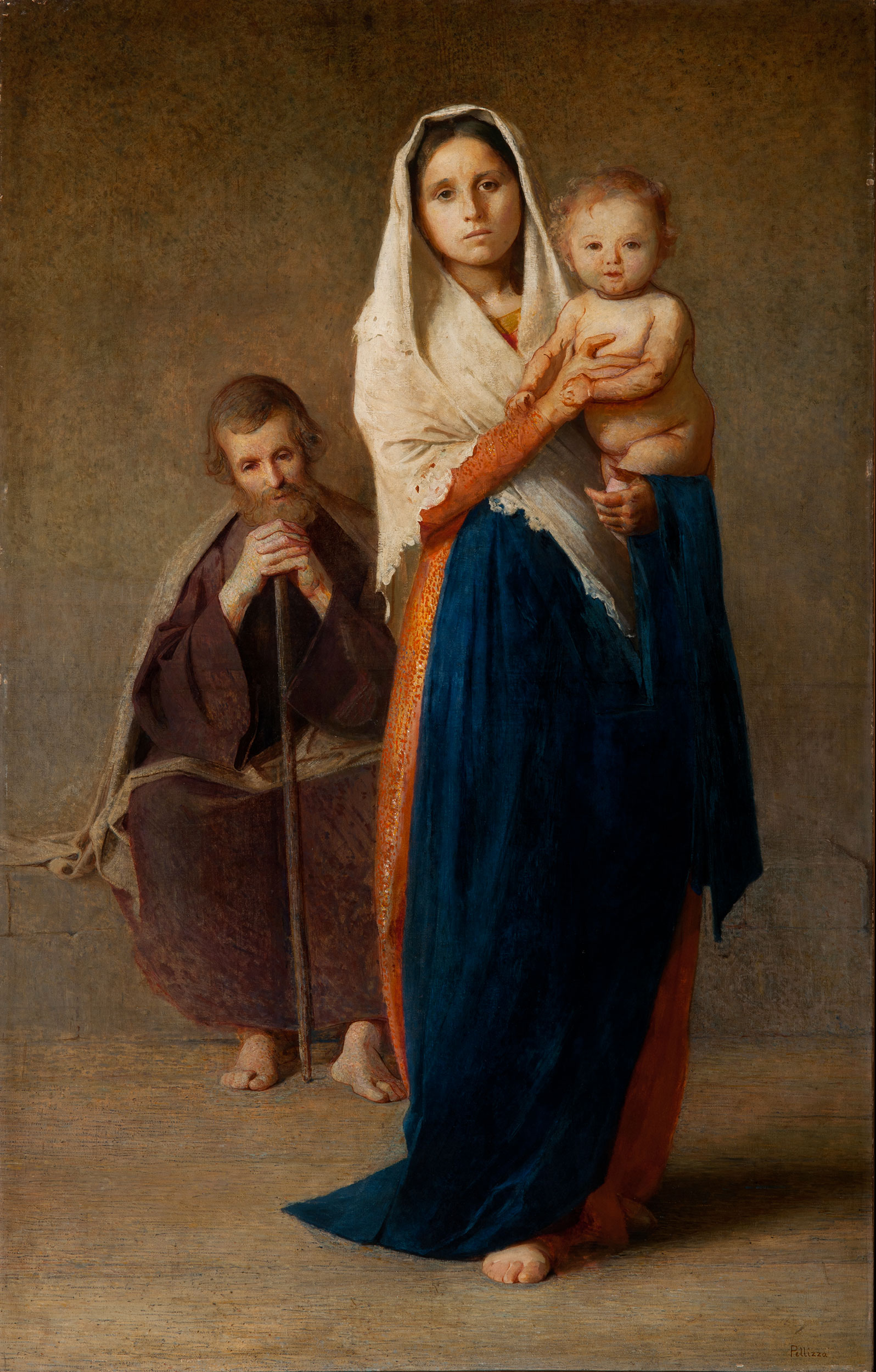 The Holy Family (1892) – Giuseppe Pellizza da Volpedo Tablo