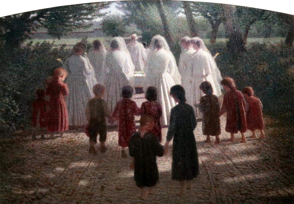 The little dead (1903) Giuseppe Pellizza da Volpedo tablo - Dekolata