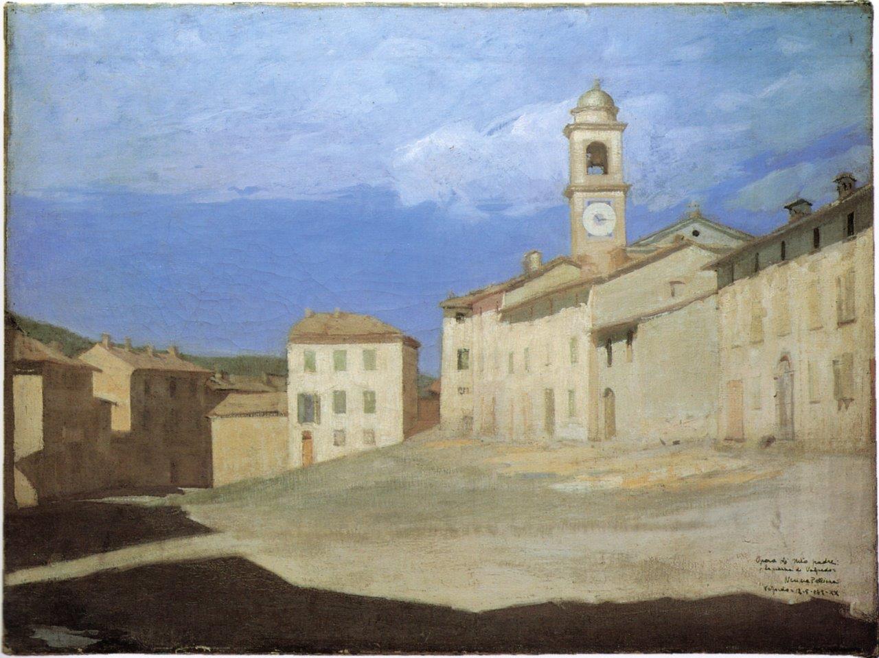 The square of Volpedo (1888) Giuseppe Pellizza da Volpedo tablo - Dekolata