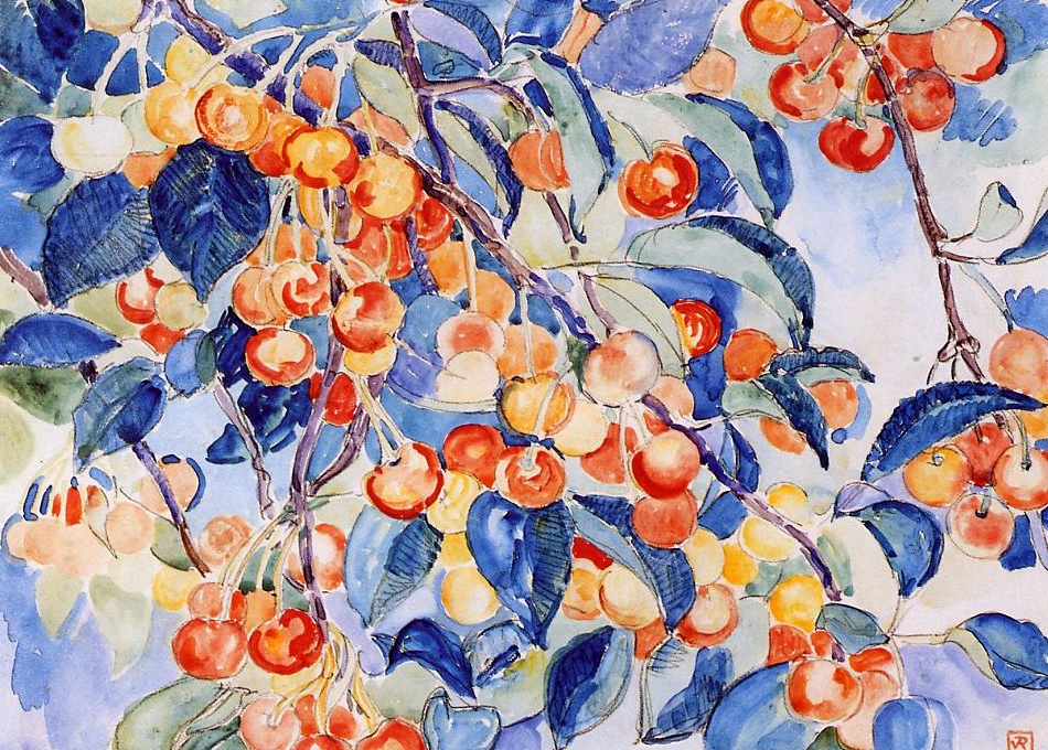 Cherries Théo van Rysselberghe tablo - Dekolata
