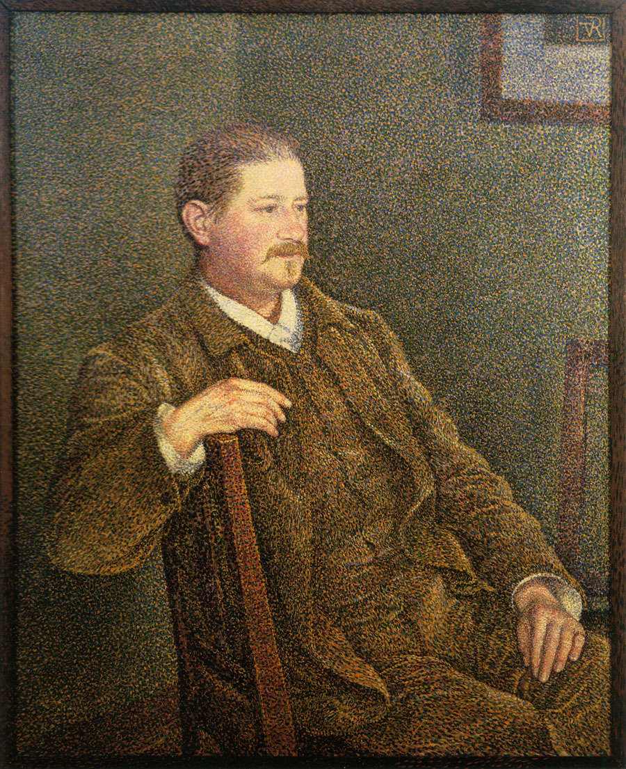 Dr. Auguste Weber (1892) Théo van Rysselberghe tablo - Dekolata