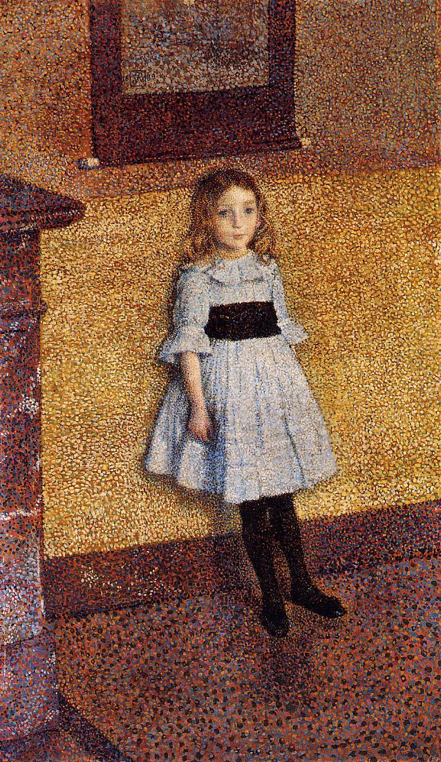 Little Denise (1889) – Théo van Rysselberghe Tablo