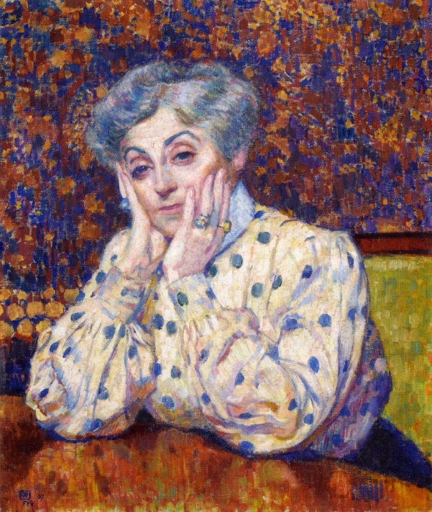 Madame Theo van Rysselberghe (1907) – Théo van Rysselberghe Tablo