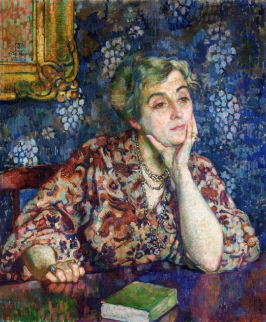 Maria van Rysselberghe in Jersey (1907) Théo van Rysselberghe tablo - Dekolata