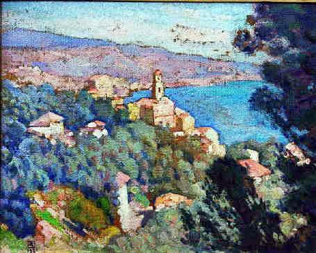 Mortula at Grimaldi Théo van Rysselberghe tablo - Dekolata